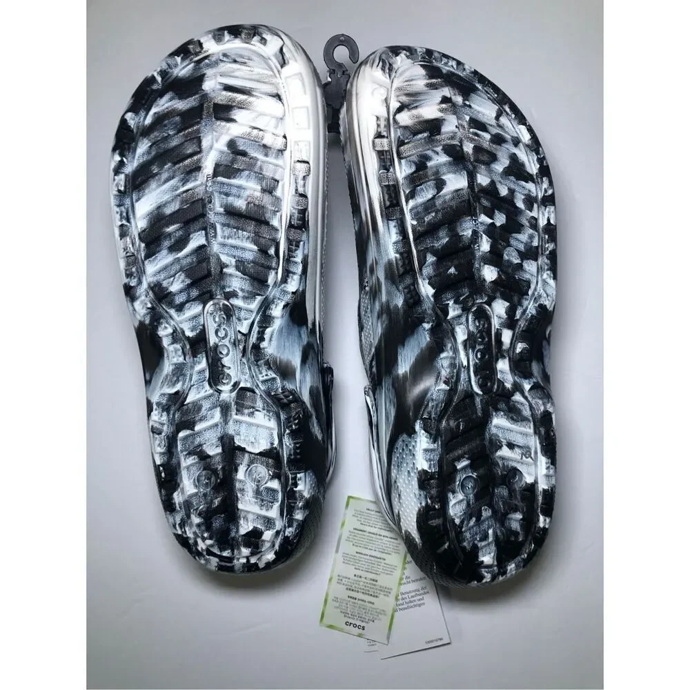Crocs Classic Lined Marbled Clog Men's Size 12